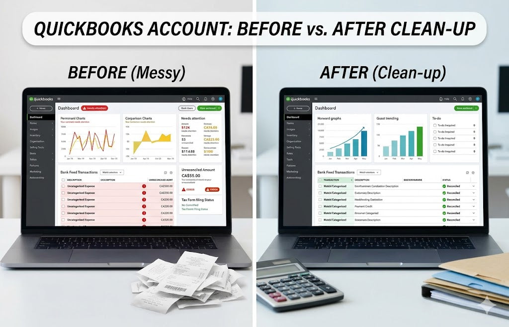 QuickBooks Online Clean Up